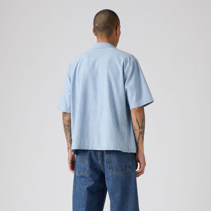 Thumbnail 2 - Levi's® Men's Short-Sleeve Zandt Cropped Shirt - 003NV0003