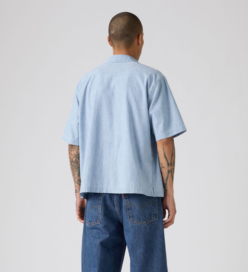 Main 2 - Levi's® Men's Short-Sleeve Zandt Cropped Shirt - 003NV0003