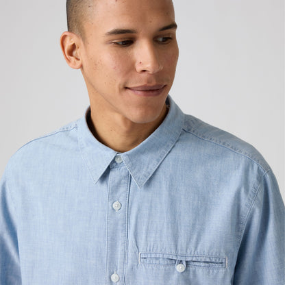 Thumbnail 4 - Levi's® Men's Short-Sleeve Zandt Cropped Shirt - 003NV0003