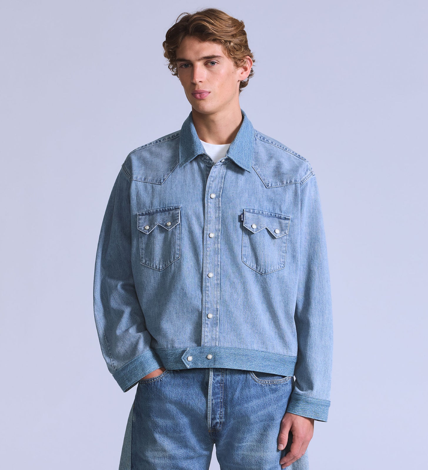 Main 1 - Levi's® Blue Tab™ Men's Customized Sawtooth Jacket - 004TL0000