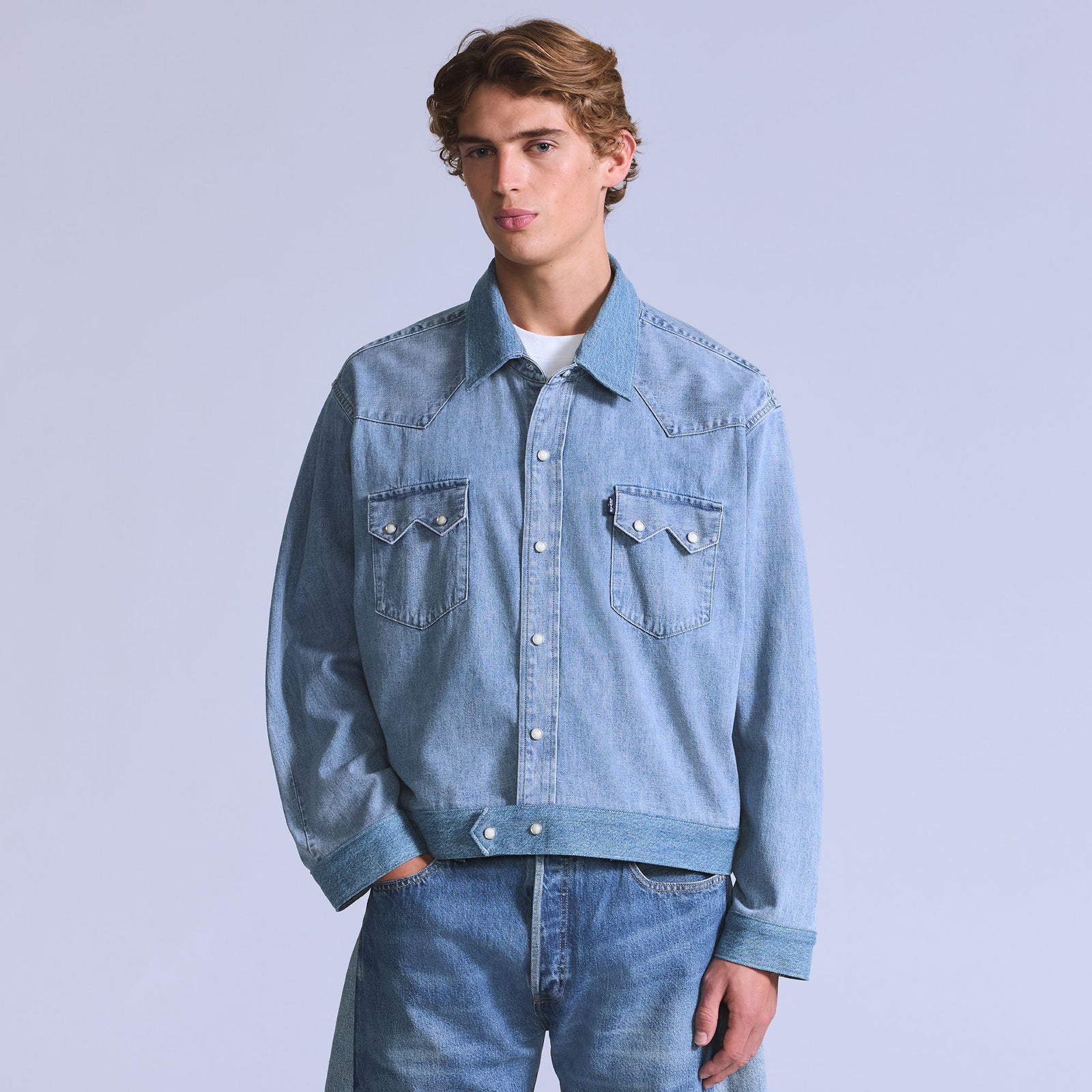 Main 1 - Levi's® Blue Tab™ Men's Customized Sawtooth Jacket - 004TL0000