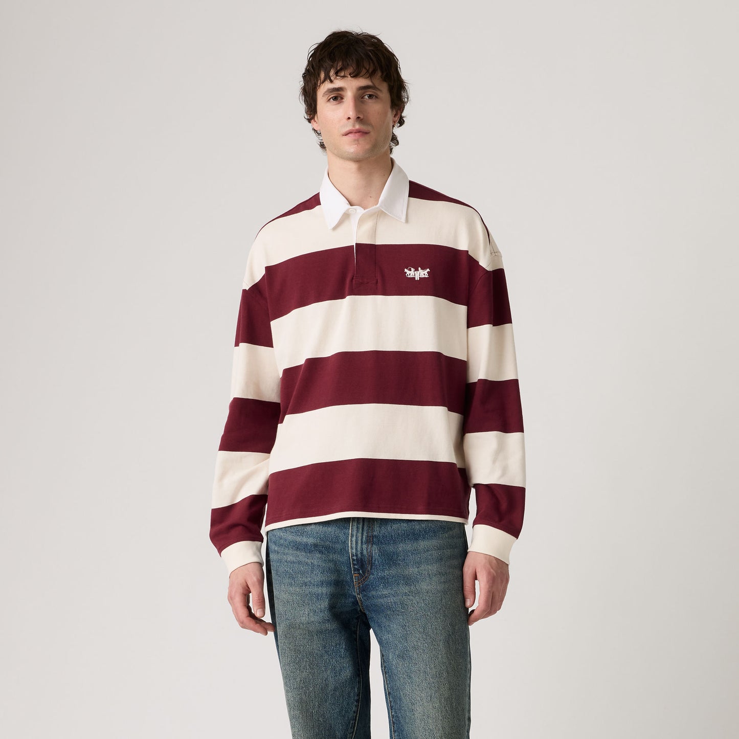 Levi's® Men's Hudson Boxy Rugby Shirt
