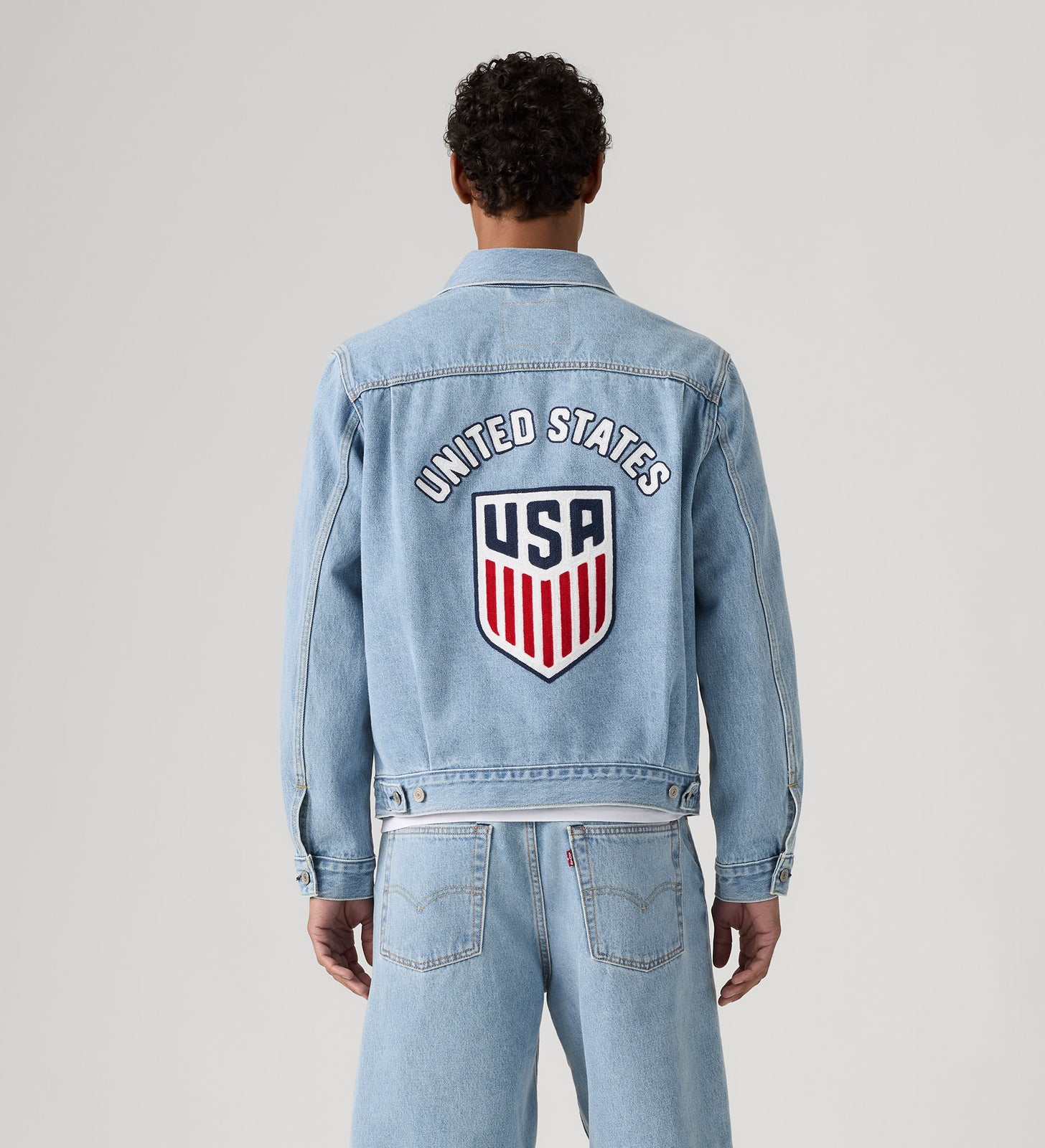 Main 6 - Levi's® U.S. Soccer Type II Trucker Jacket - 006GH0000