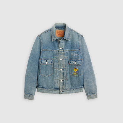 Thumbnail 7 - Levi's® France Football Type II Trucker Jacket - 006GH0002