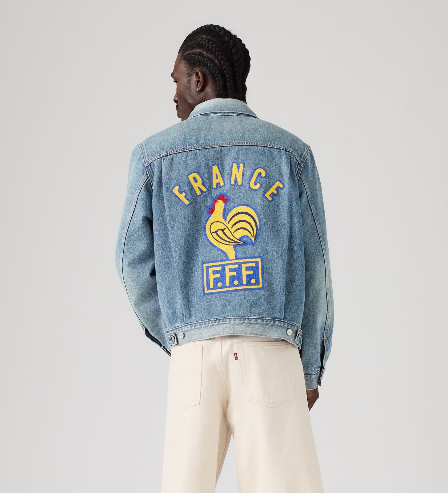 Main 2 - Levi's® France Football Type II Trucker Jacket - 006GH0002