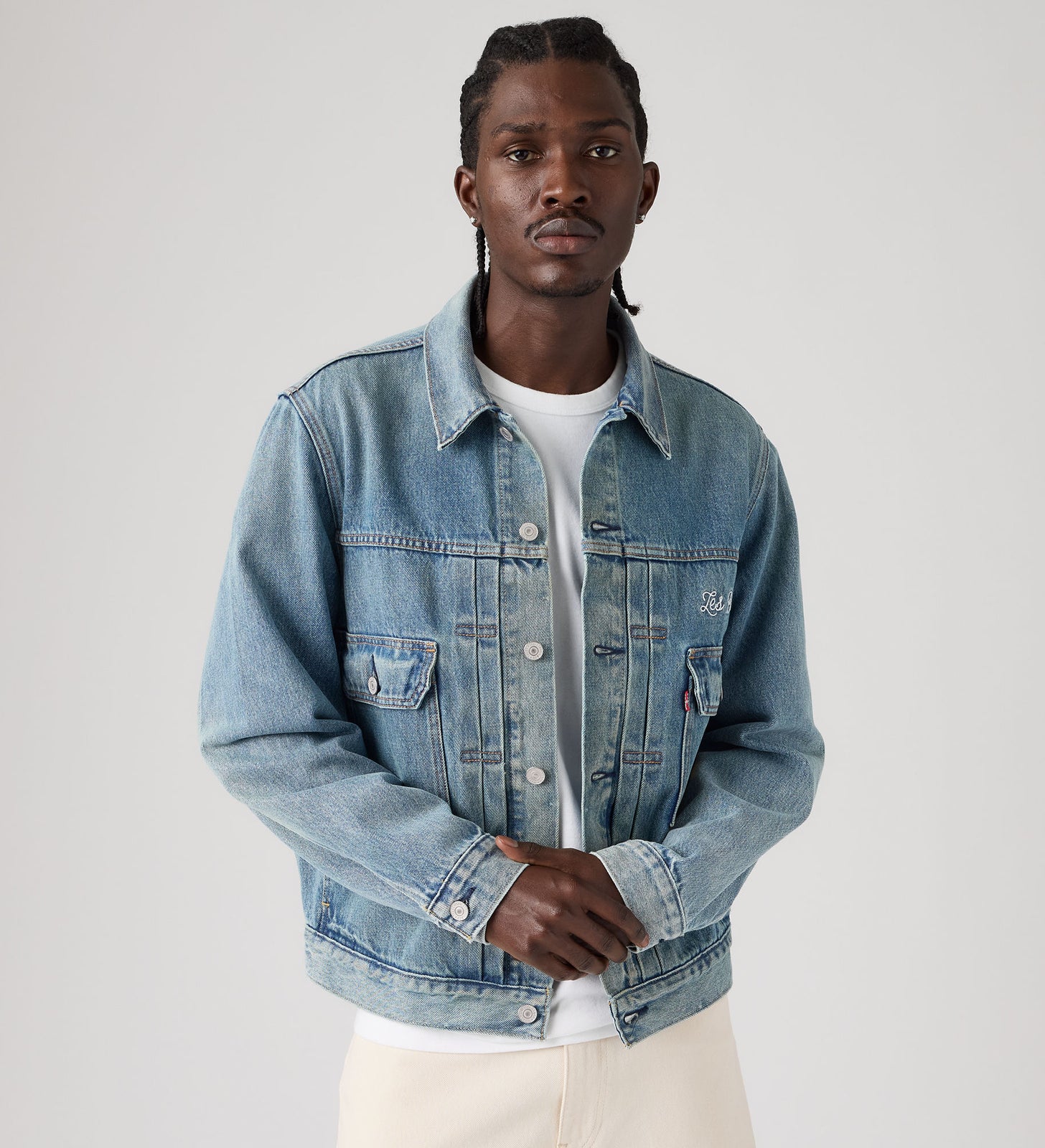 Main 1 - Levi's® France Football Type II Trucker Jacket - 006GH0002