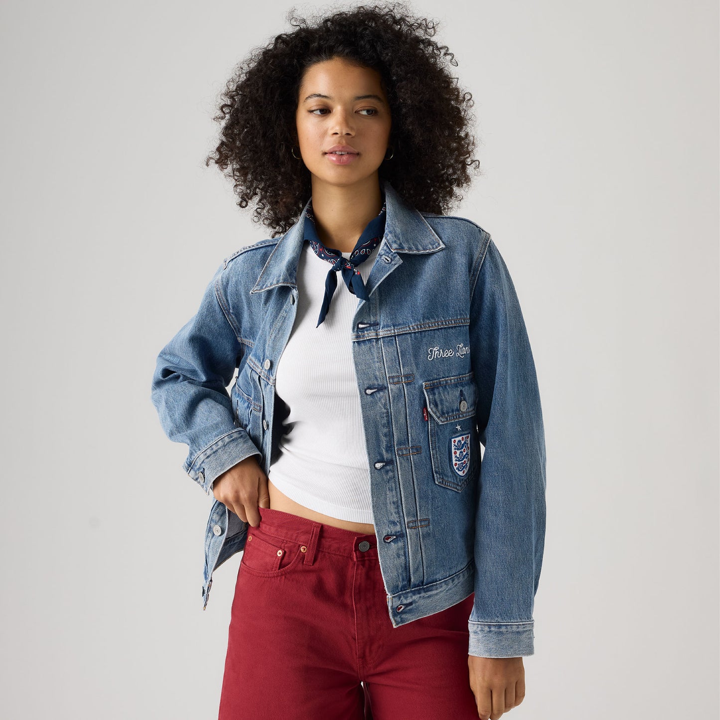 Levi's® England Football Type II Trucker Jacket