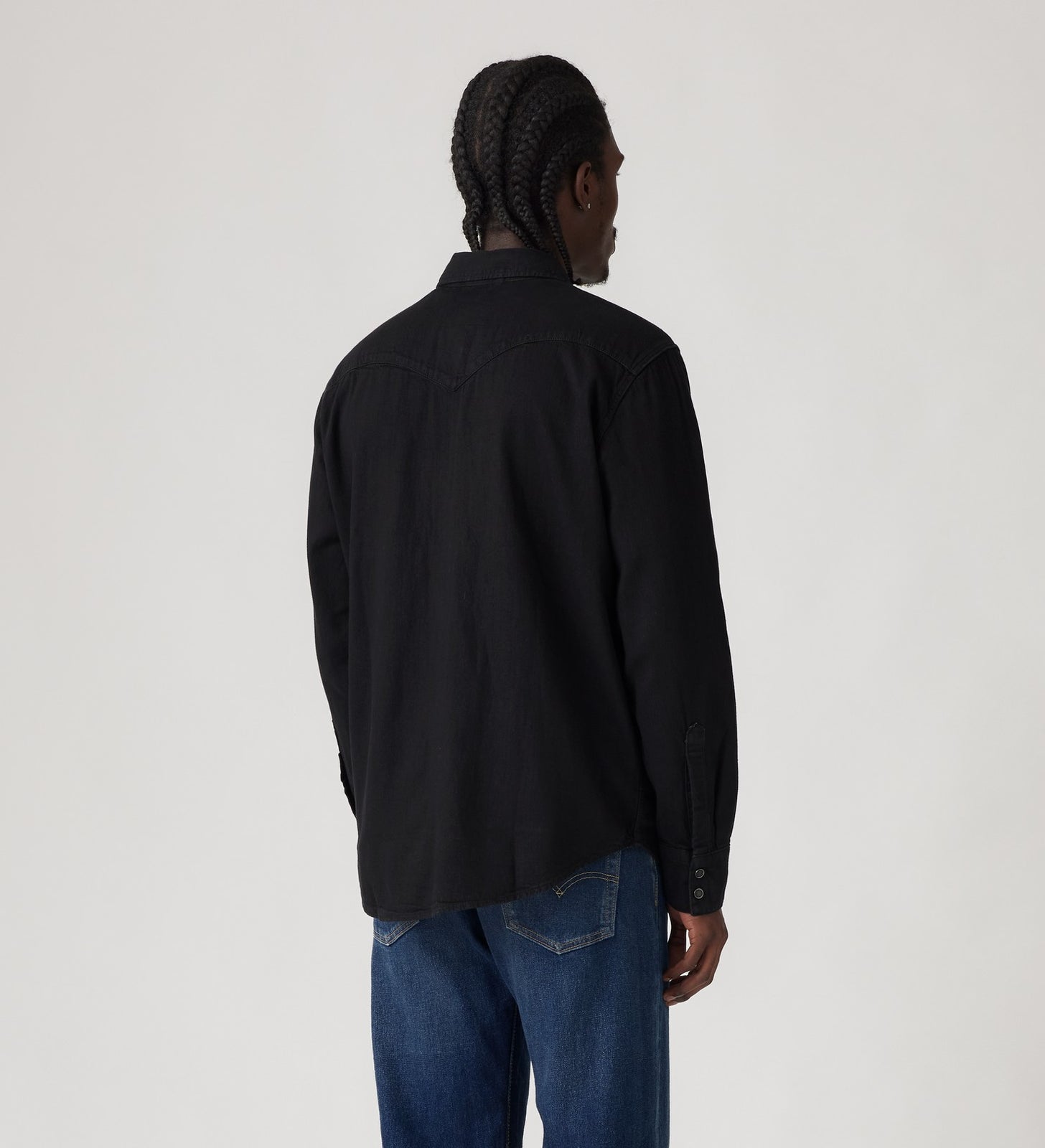 Main 4 - Levi's® Men's Barstow Standard Fit Western Shirt - 857440002
