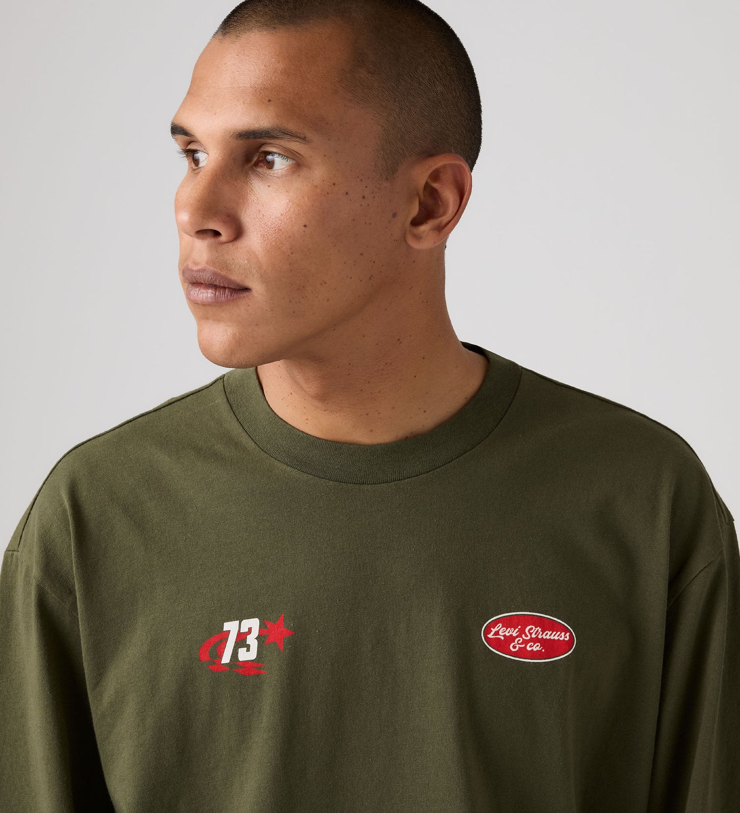 Main 2 - Levi's® Men's Long-Sleeve Graphic Authentic T-Shirt - A61450106