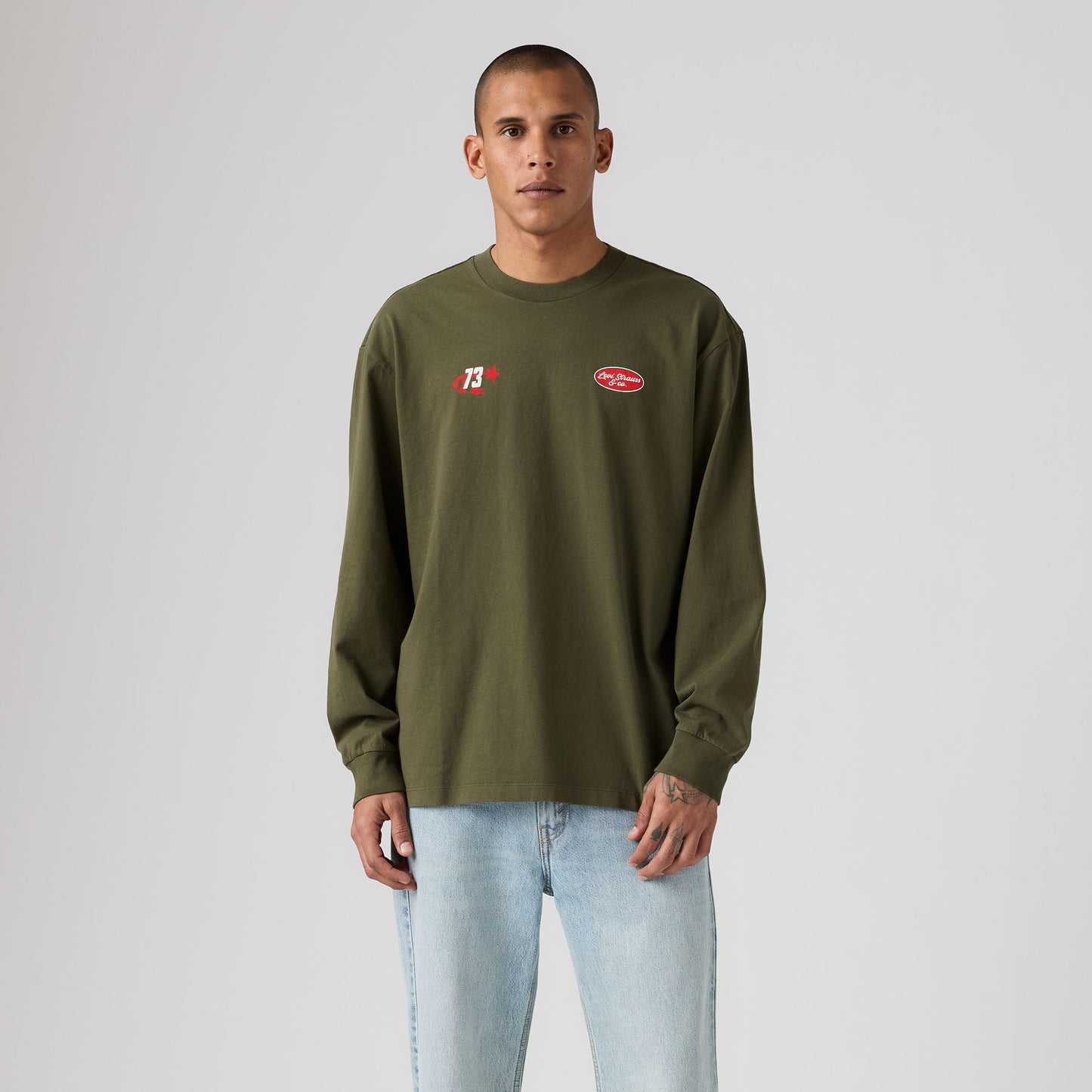 Levi's® Men's Long-Sleeve Graphic Authentic T-Shirt