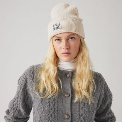 Thumbnail 1 - Levi's® Women's Backpatch Beanie - 000J70001