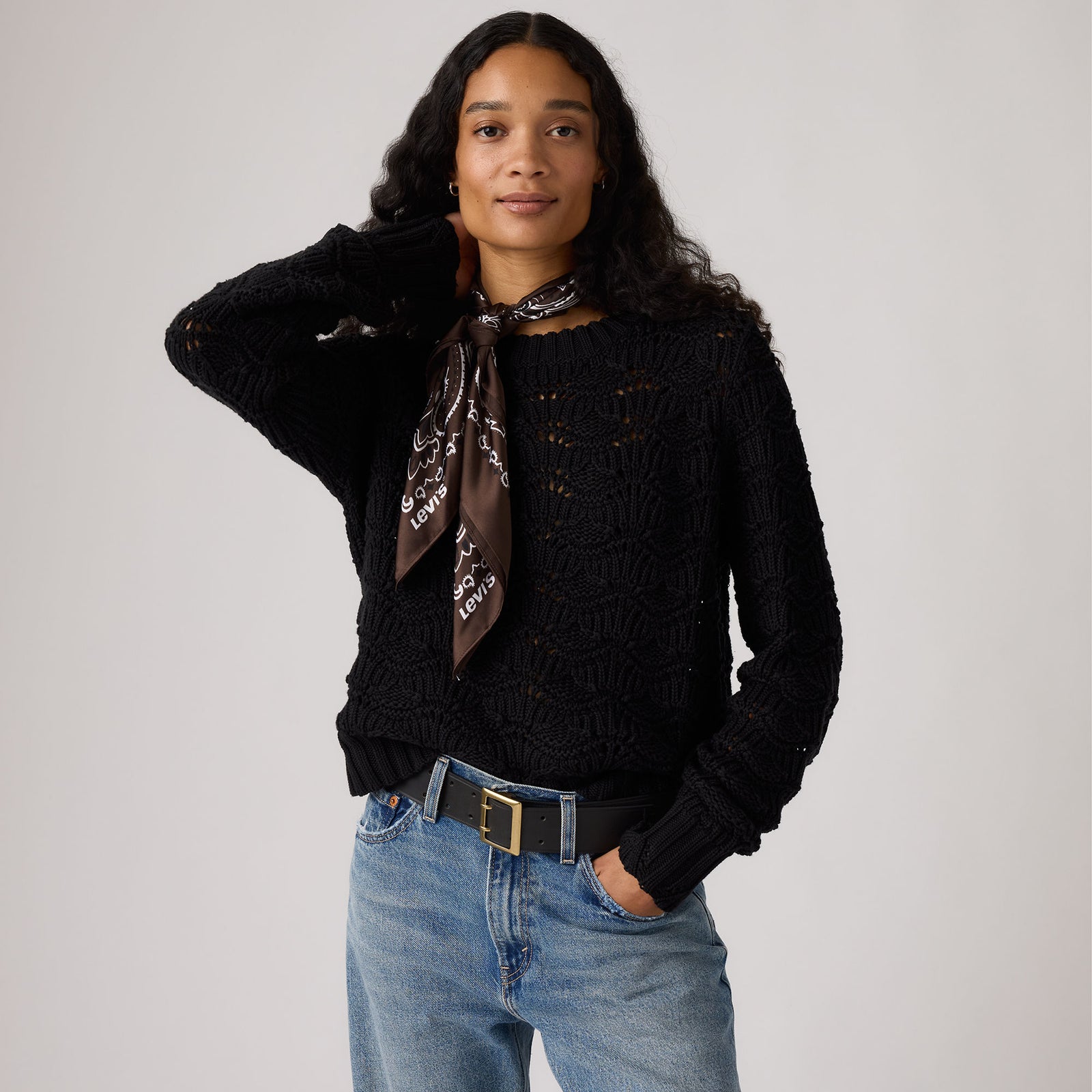 Main 1 - Levi's® Women's Satin Bandana - 005G00004