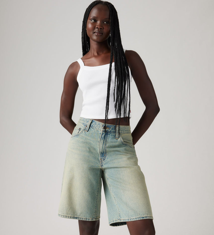 Main 5 - Levi's® Women's Baggy Dad Jorts - 000MJ0002