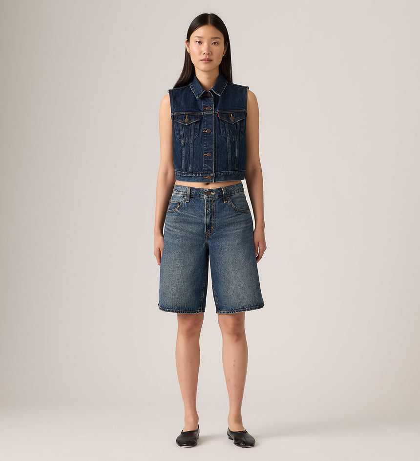 Main 4 - Levi's® Women's Baggy Dad Jorts - 000MJ0008