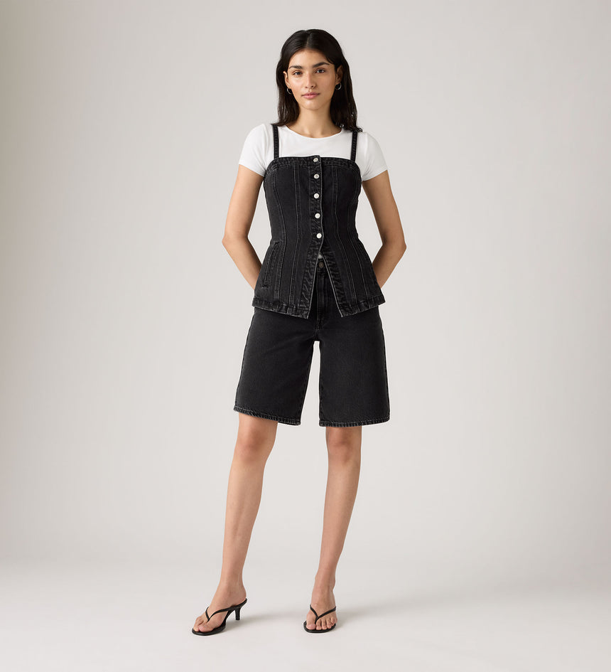 Main 4 - Levi's® Women's Baggy Dad Jorts - 000MJ0009