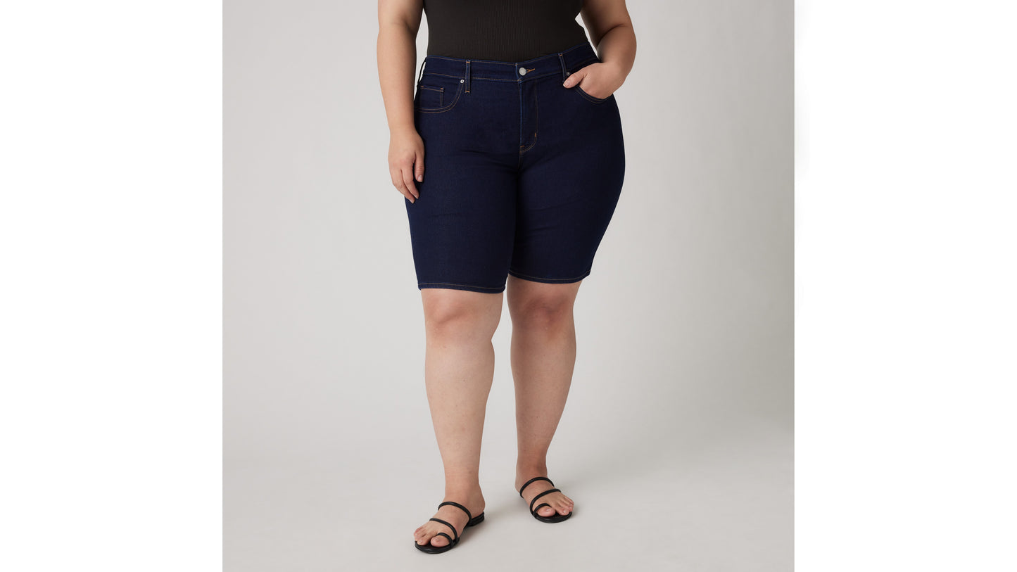 Levi's® Women's Shaping Bermuda Shorts (Plus Size)