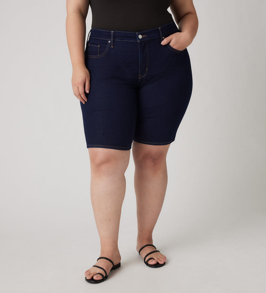 Main 5 - Levi's® Women's Shaping Bermuda Shorts (Plus Size) - 001VF0005