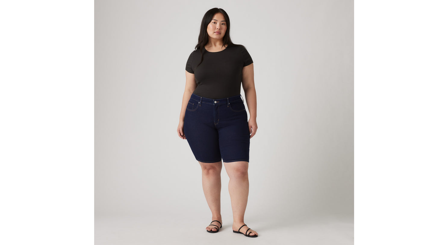Levi's® Women's Shaping Bermuda Shorts (Plus Size)