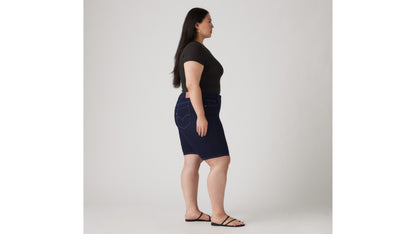 Thumbnail 3 - Levi's® Women's Shaping Bermuda Shorts (Plus Size) - 001VF0005