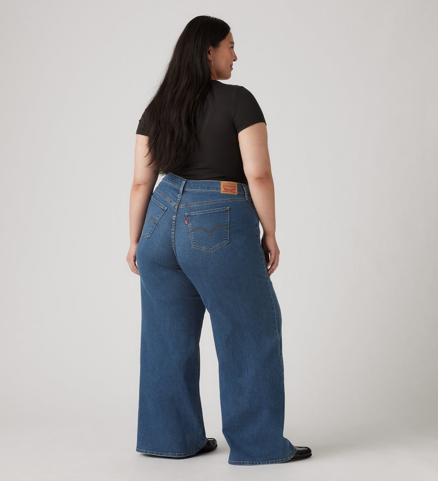 Main 2 - Levi's® Women's 318 Shaping Wide-Leg Jeans (Plus Size) - 0033F0000