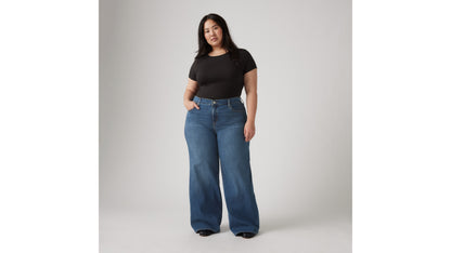 Thumbnail 4 - Levi's® Women's 318 Shaping Wide-Leg Jeans (Plus Size) - 0033F0000