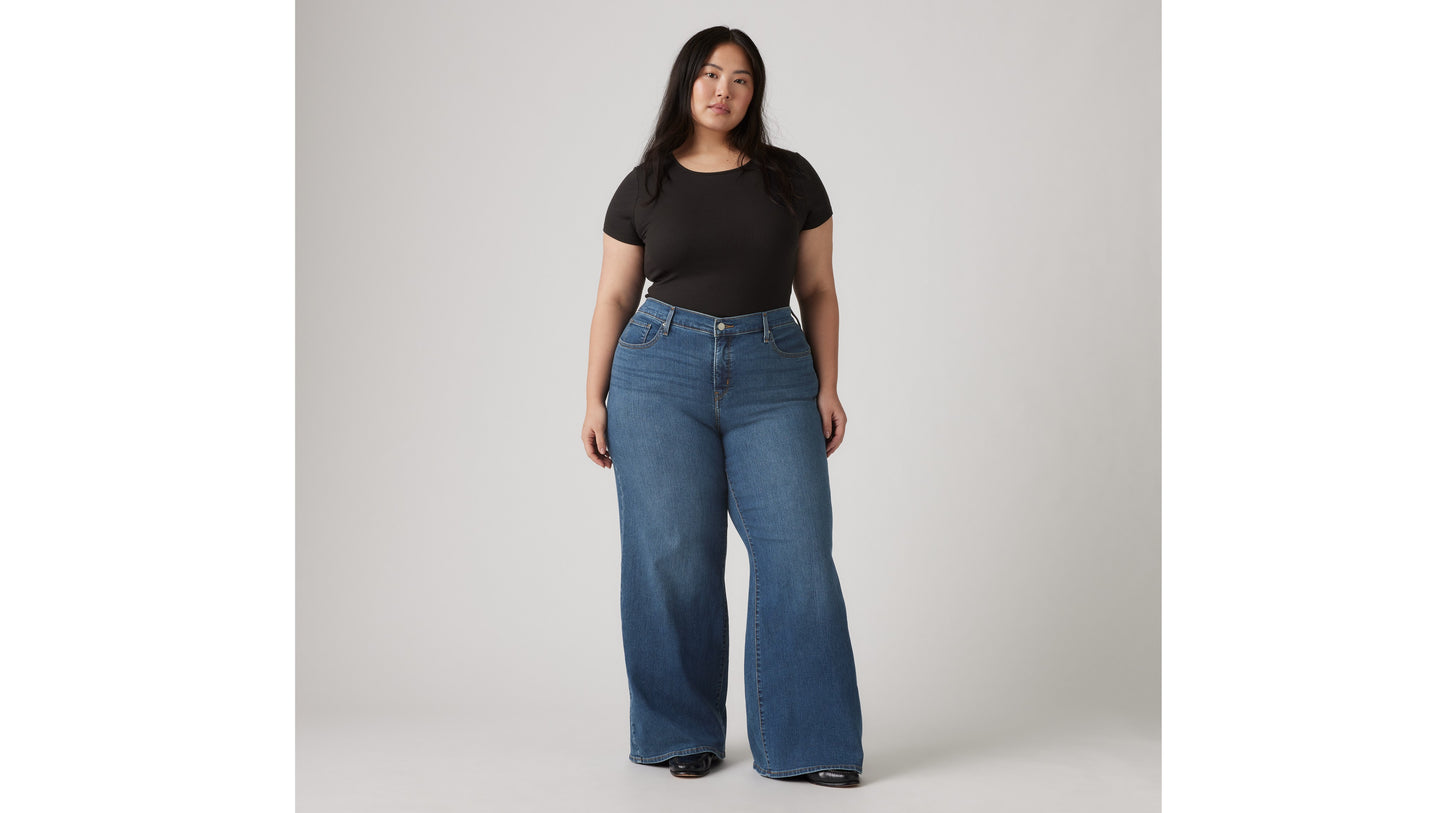 Levi's® Women's 318 Shaping Wide-Leg Jeans (Plus Size)