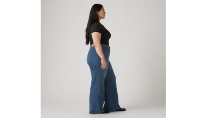 Thumbnail 3 - Levi's® Women's 318 Shaping Wide-Leg Jeans (Plus Size) - 0033F0000