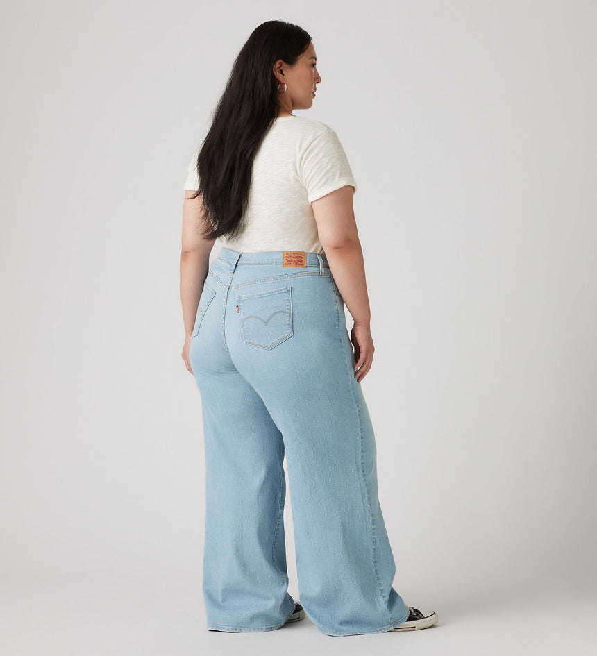 Main 2 - Levi's® Women's 318 Shaping Wide-Leg Jeans (Plus Size) - 0033F0001