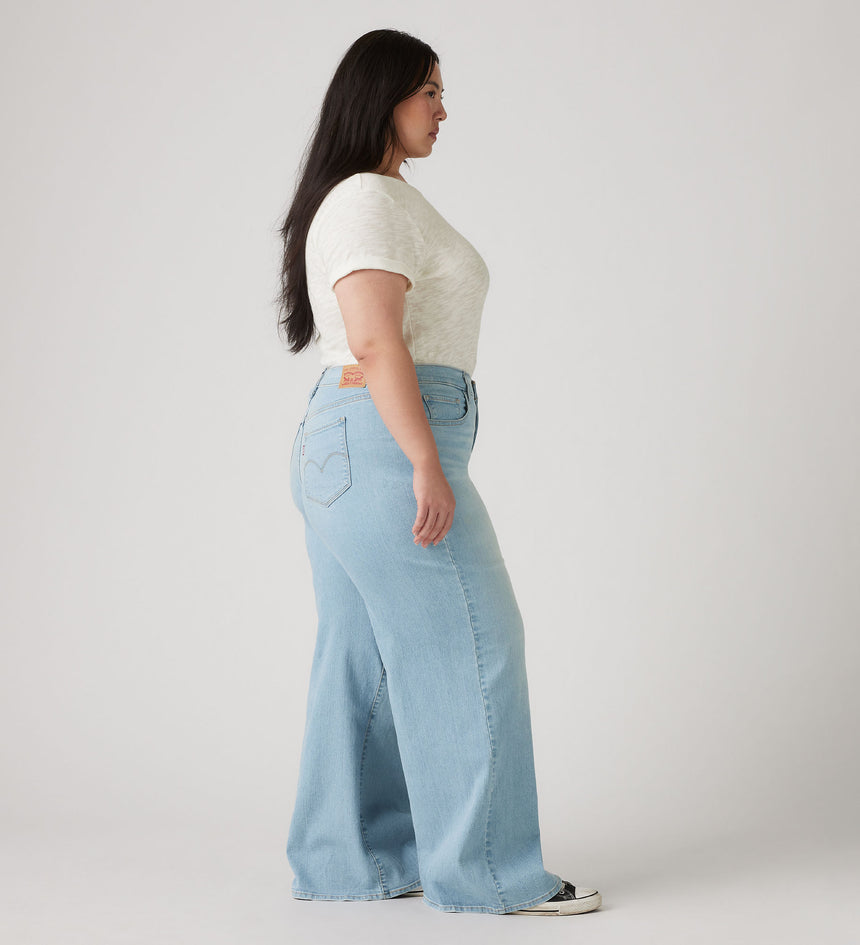 Main 3 - Levi's® Women's 318 Shaping Wide-Leg Jeans (Plus Size) - 0033F0001