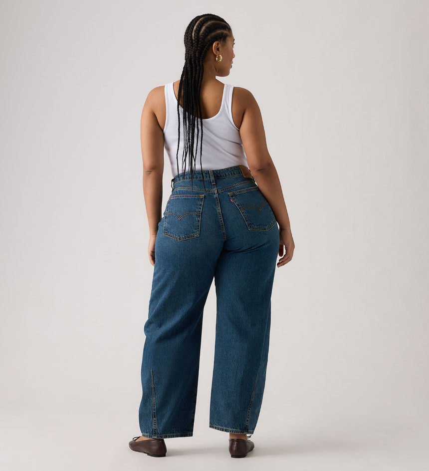 Main 7 - Levi's® Women's Baggy Dad Barrel Jeans - 0039A0001