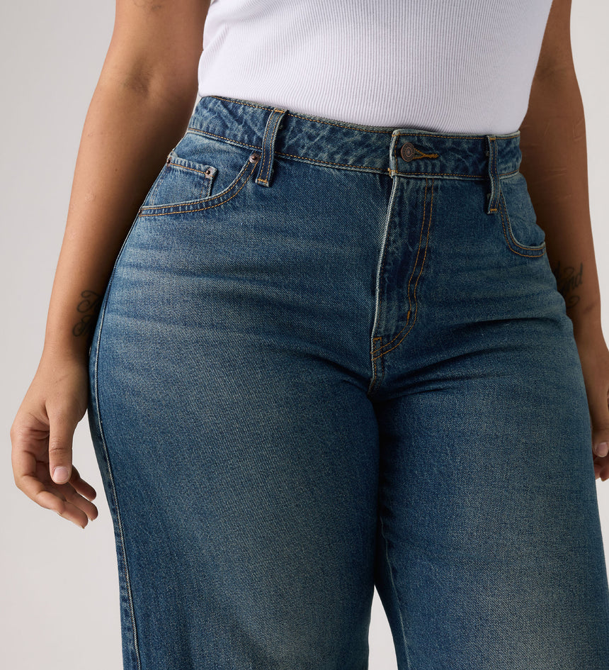 Main 10 - Levi's® Women's Baggy Dad Barrel Jeans - 0039A0001