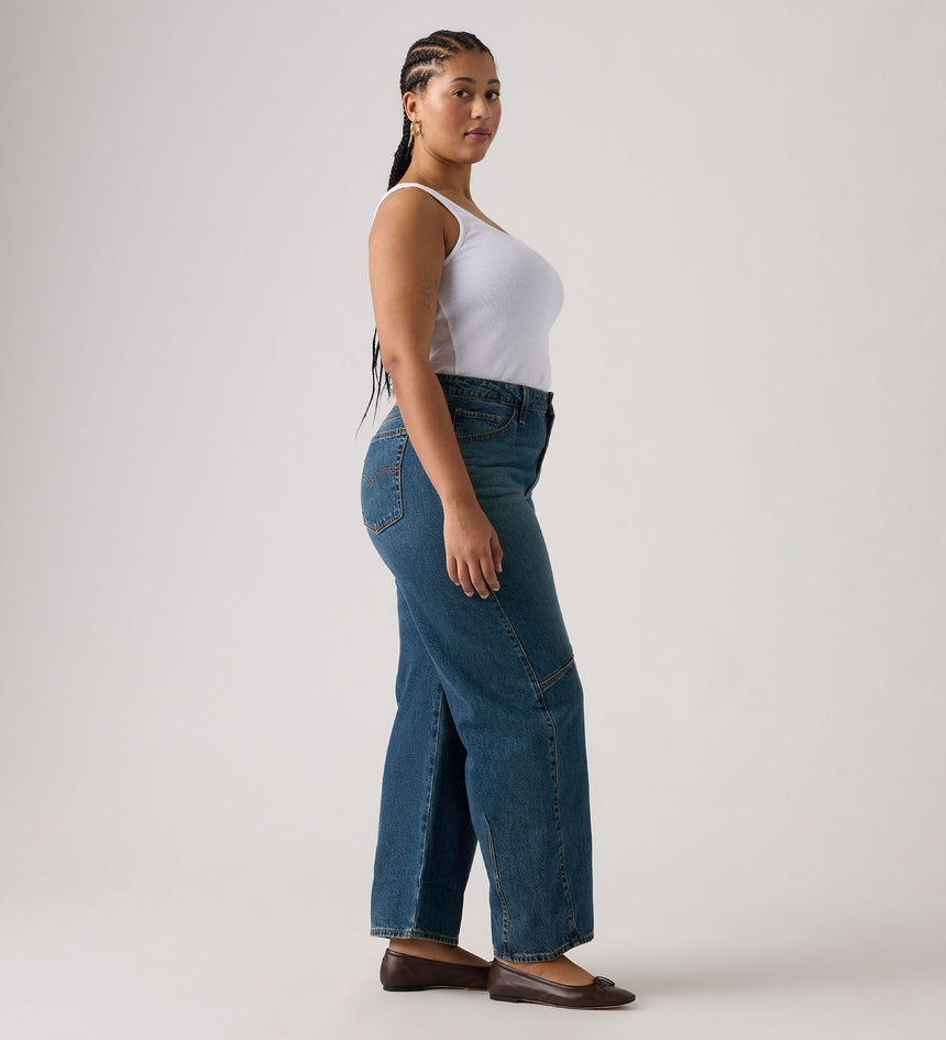 Main 8 - Levi's® Women's Baggy Dad Barrel Jeans - 0039A0001