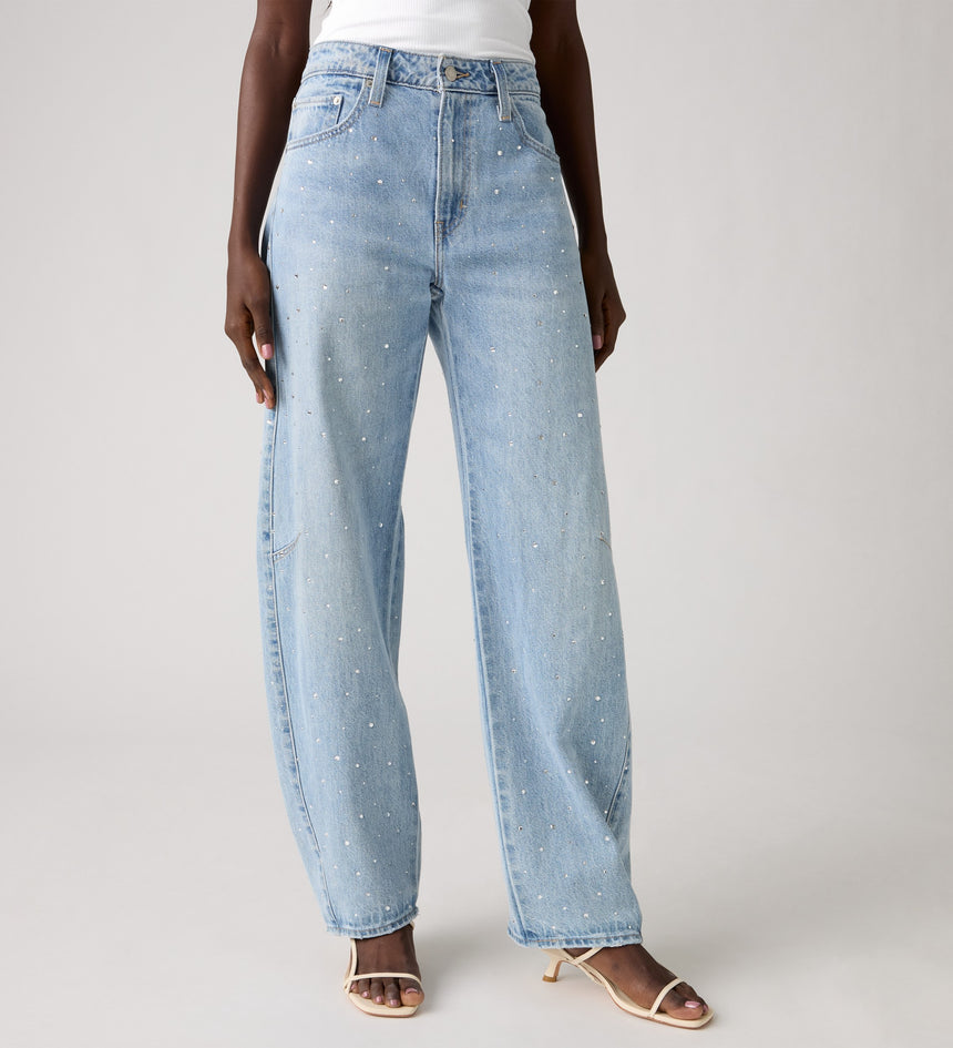 Main 5 - Levi's® Women's Baggy Dad Barrel Jeans - 0039a0007