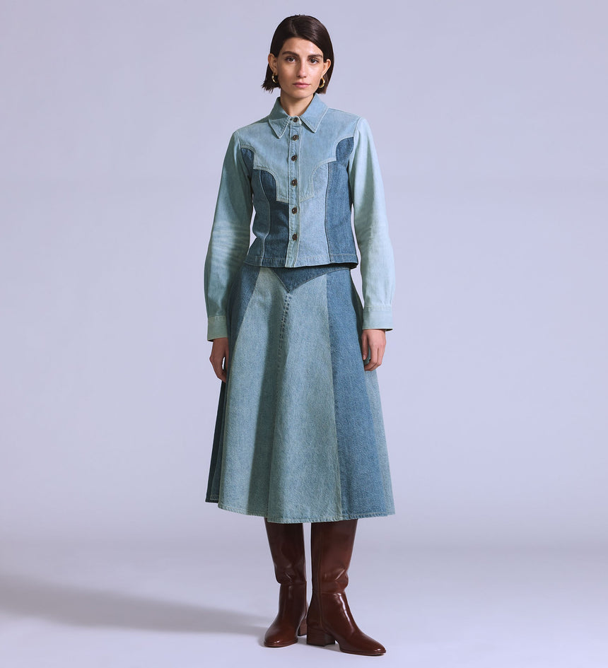 Main 1 - Levi's® Blue Tab™ Women's Roper Skirt - 004TA0000