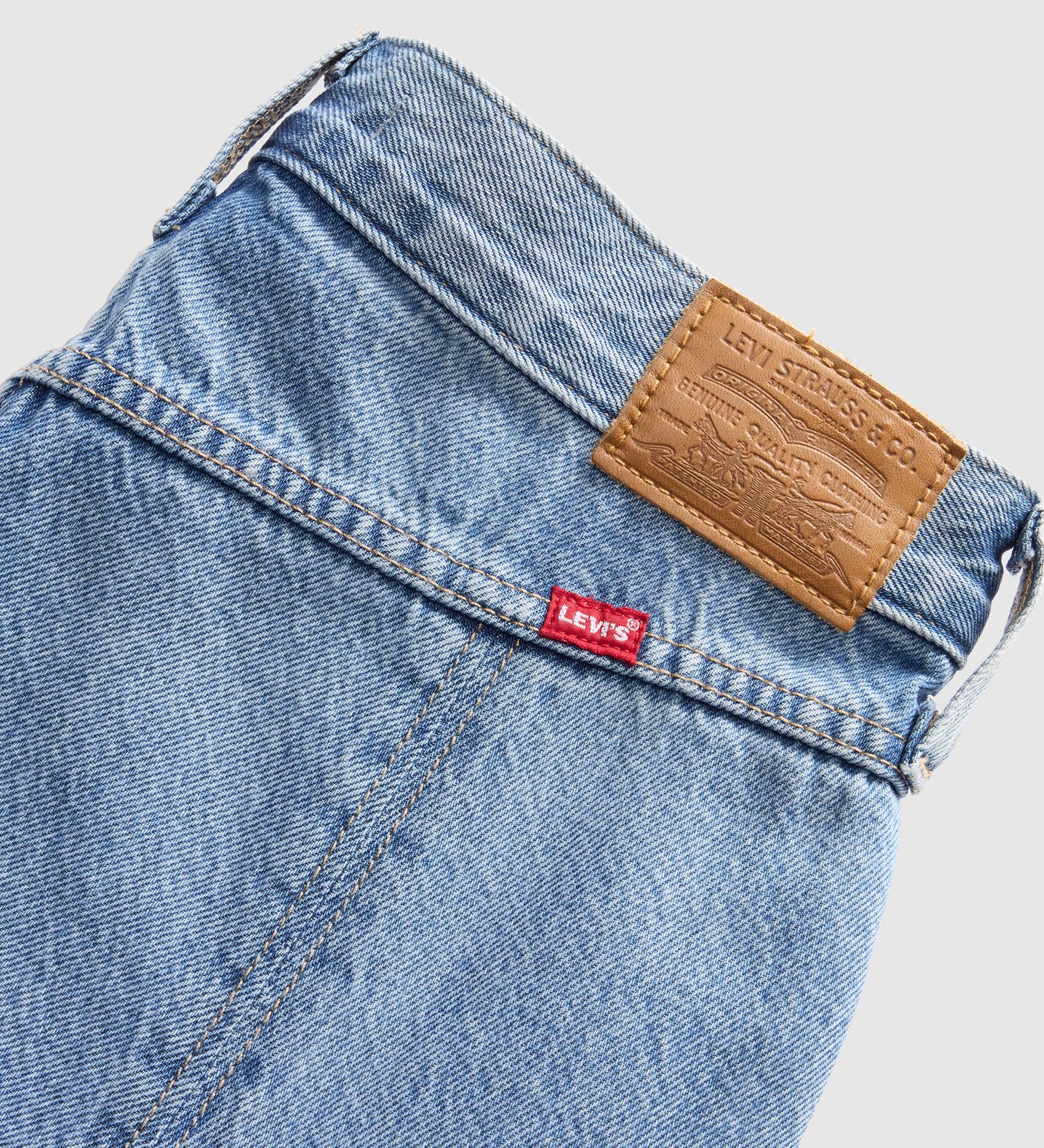 Main 7 - Levi's® Women's Godet Knee-Length Skirt - 005N80002