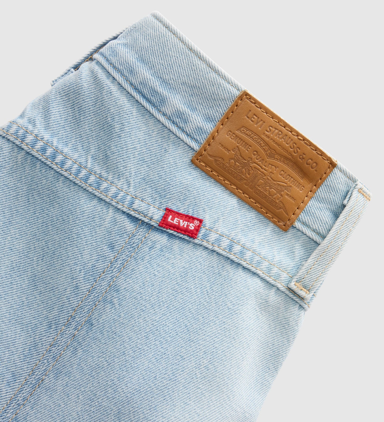 Main 7 - Levi's® Women's Godet Knee-Length Skirt - 005N80003