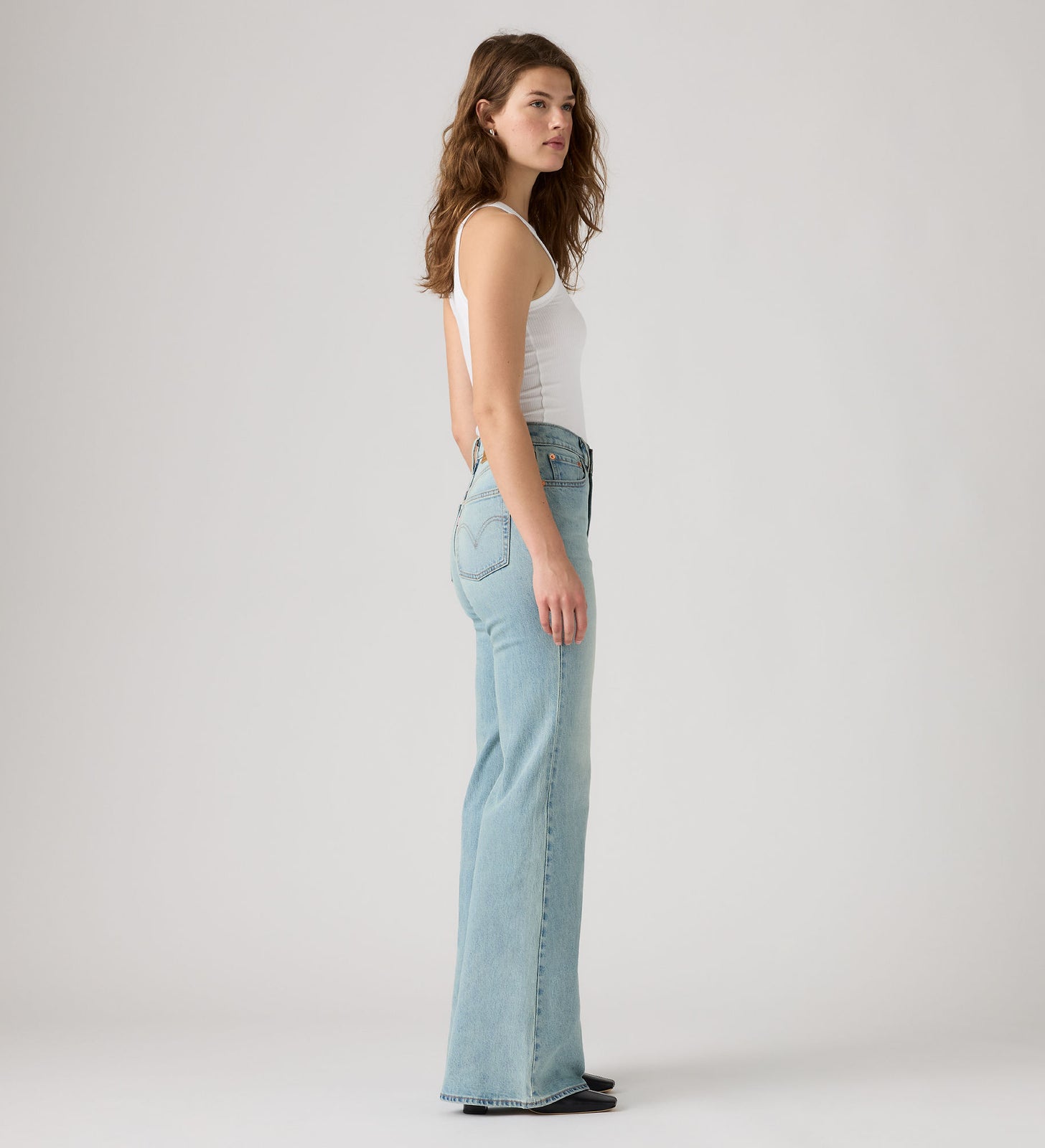 Main 3 - Levi's® Women's Ribcage Flare Jeans - 0083R0012