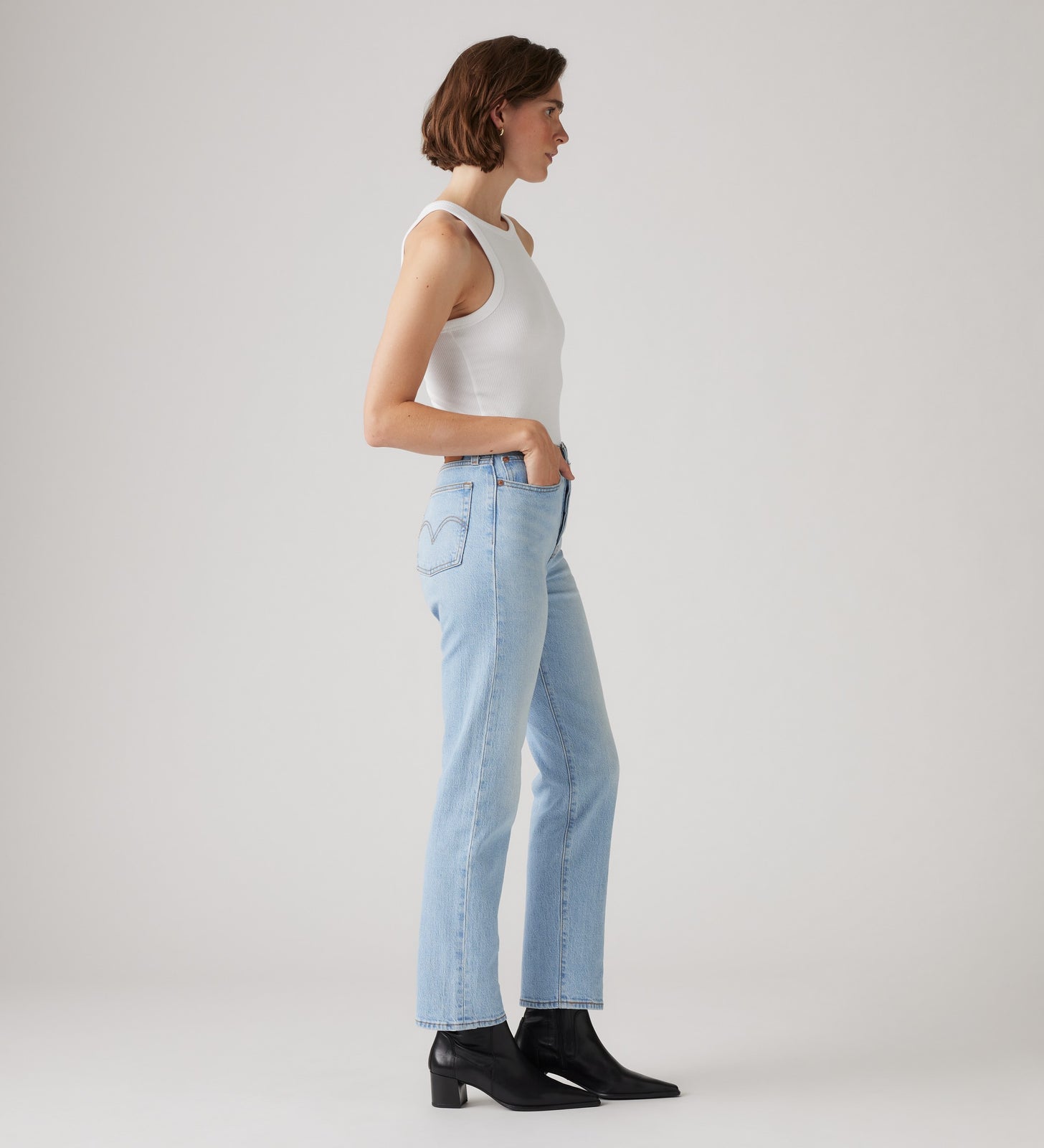 Main 3 - Levi's® Women's Wedgie Straight Jeans - 349640196