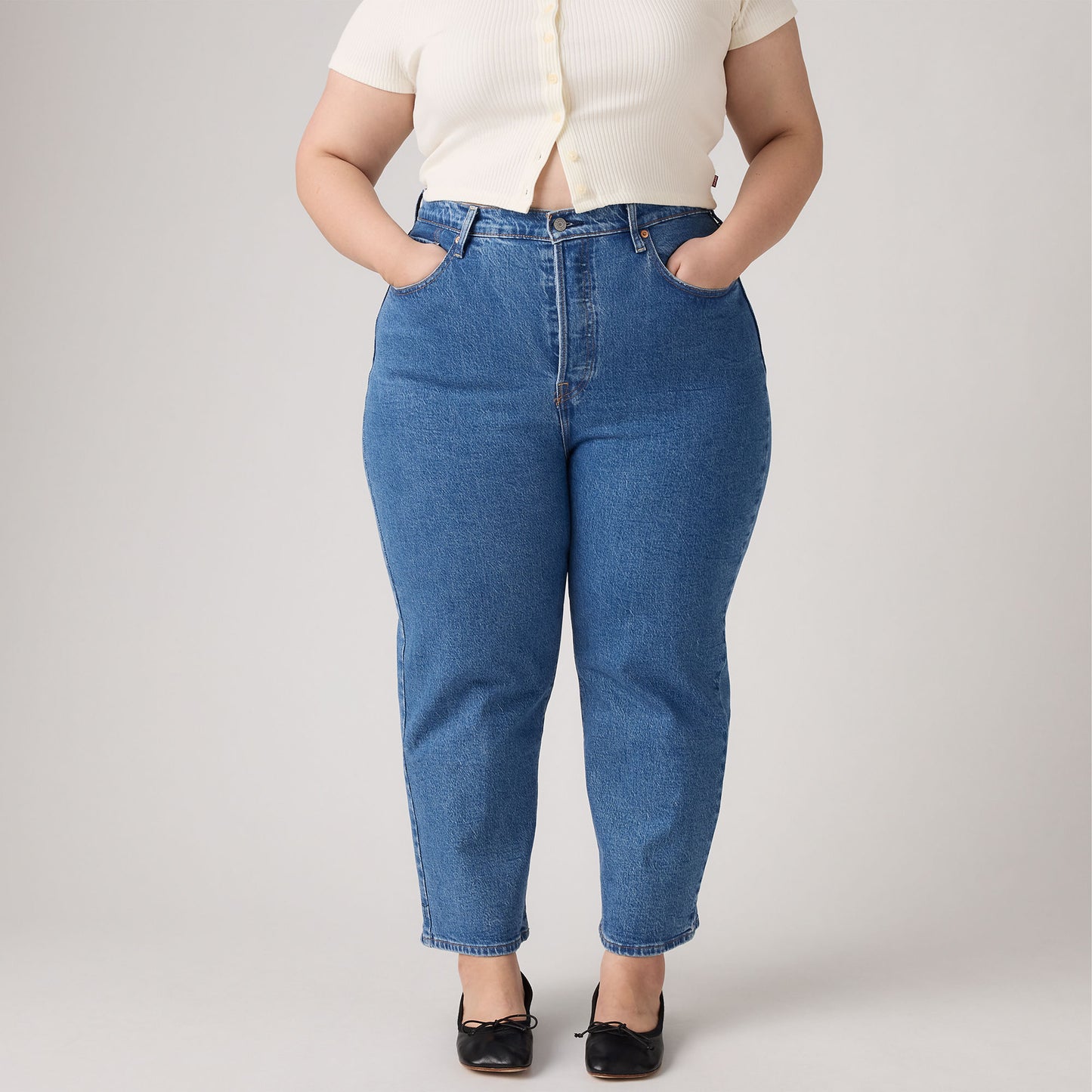 Levi’s® Women's Ribcage Straight Ankle Jeans (Plus Size)