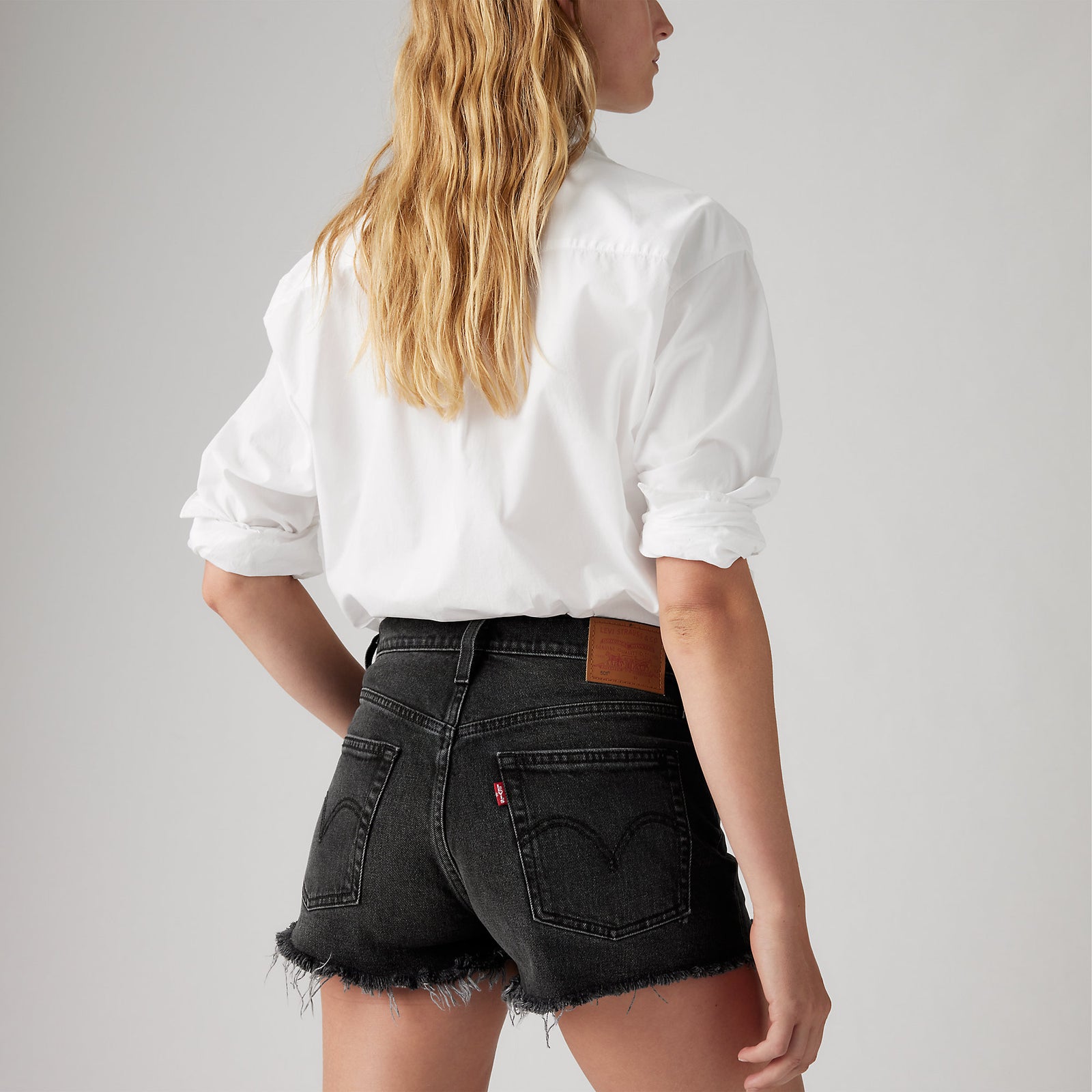 Main 8 - Levi's® Women's 501® Original High-Rise Jean Shorts - 563270451