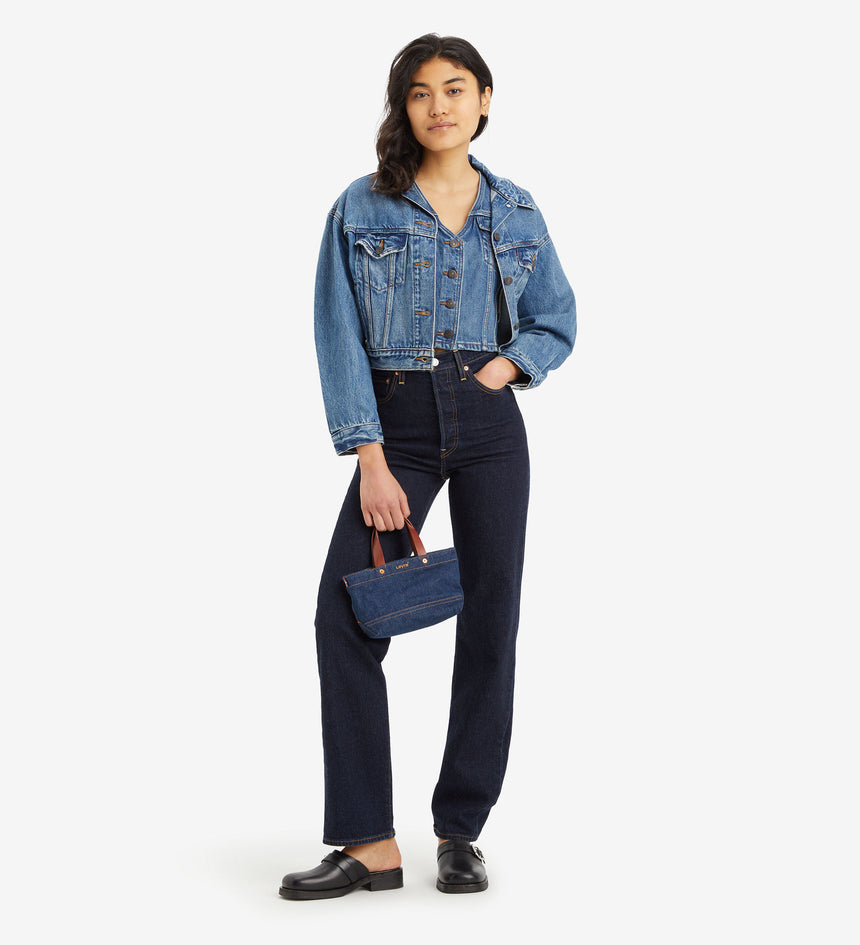 Main 4 - Levi's® Women's Ribcage Full-Length Jeans - 790780014