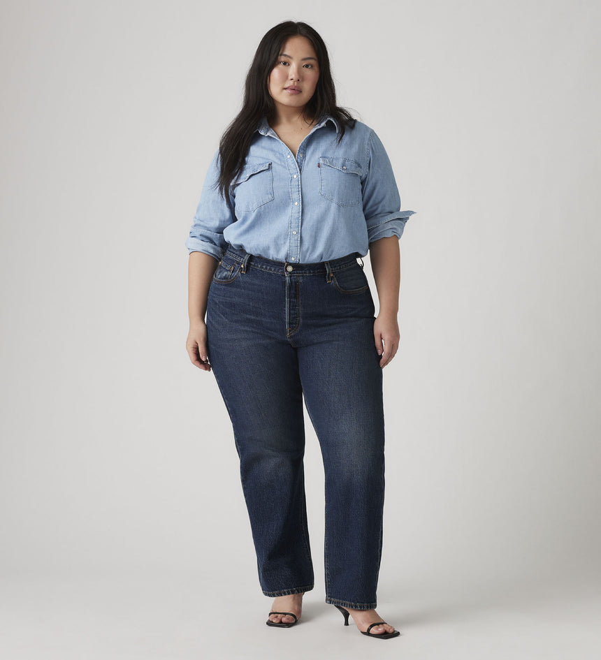 Main 1 - Levi's® Women's 501® Original Jeans (Plus Size) - A35480035