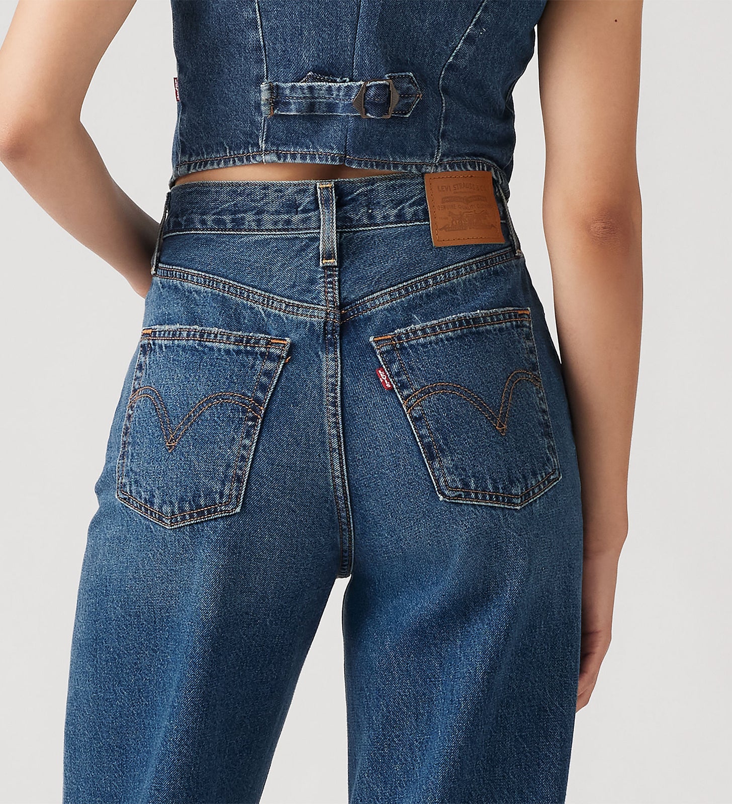 Main 7 - Levi’s® Women’s Ribcage Wide Leg Jeans - A60810012