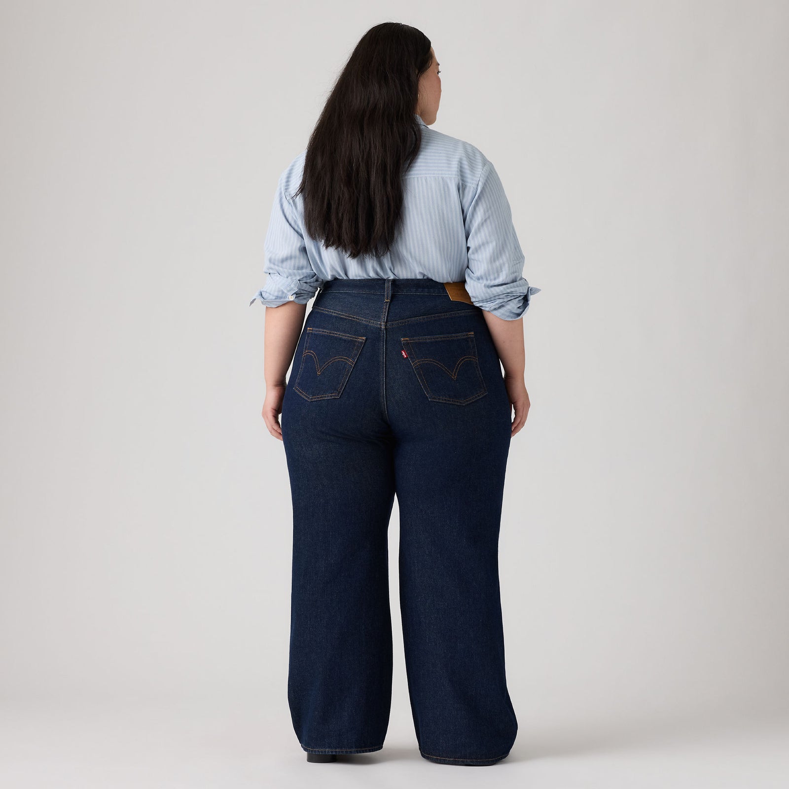 Main 2 - Levi's® Women's Ribcage Wide-Leg Jeans (Plus Size) - A62280002