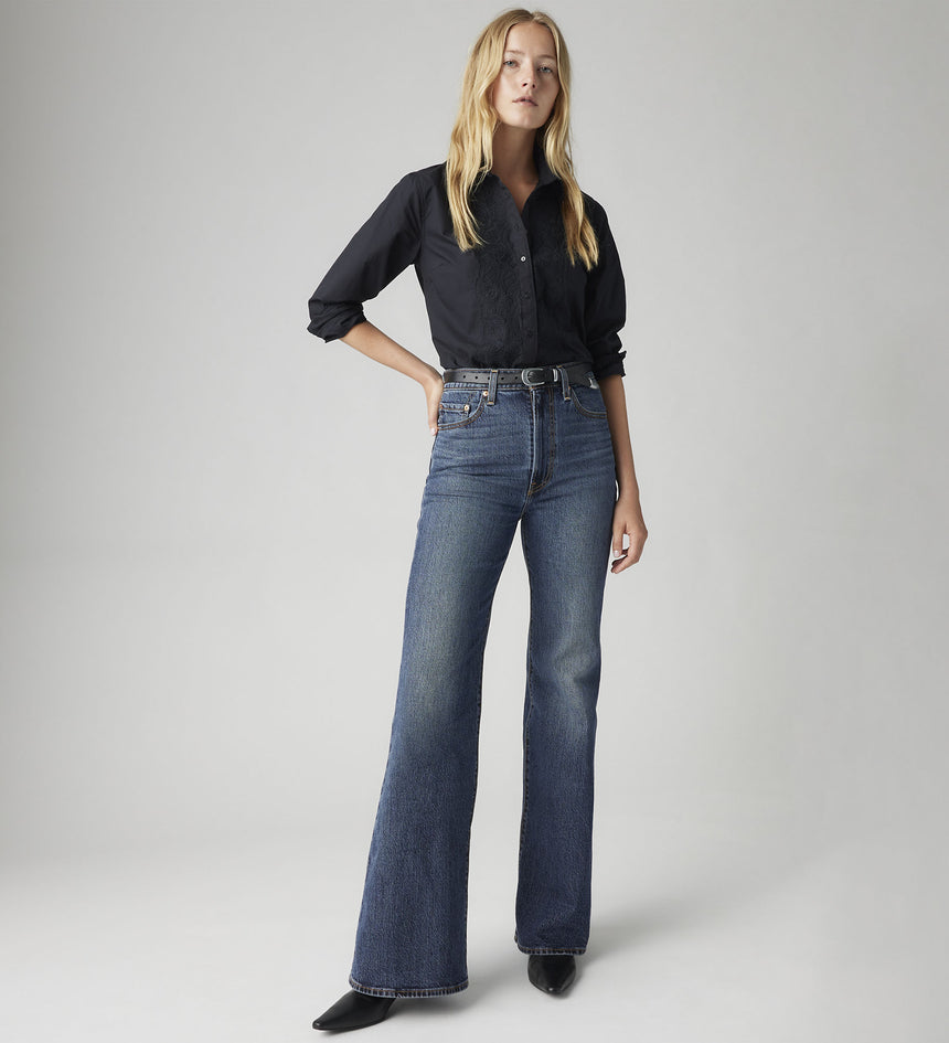 Main 4 - Levi's® Women's Ribcage Bell Jeans - A75030019