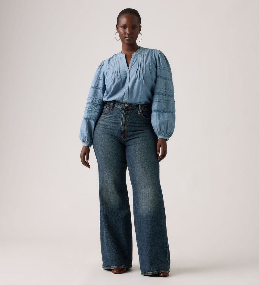 Main 6 - Levi's® Women's Ribcage Bell Jeans - A75030019