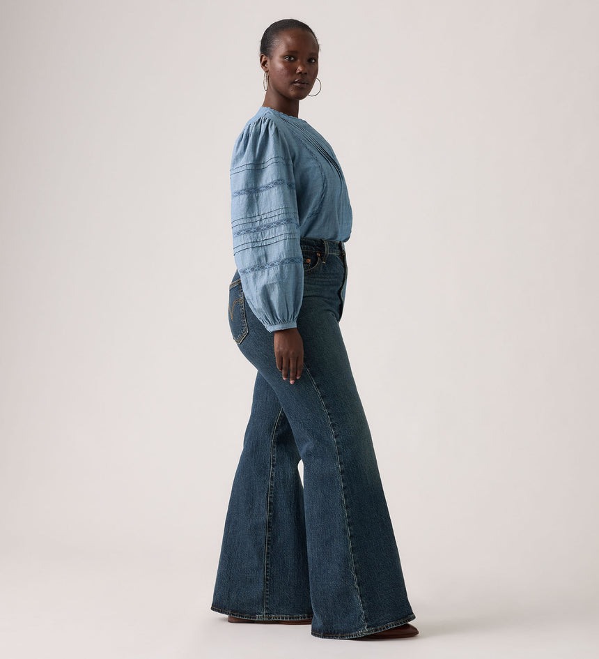 Main 8 - Levi's® Women's Ribcage Bell Jeans - A75030019