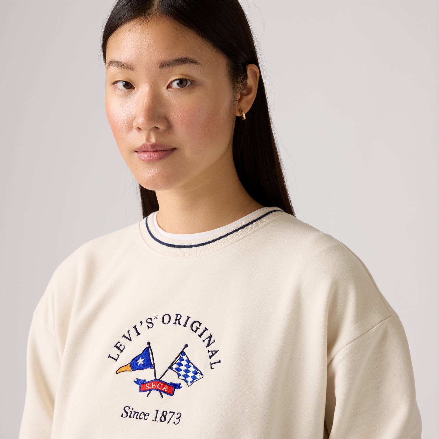 Levi's® Women's Graphic Heritage Sport Crewneck Sweatshirt