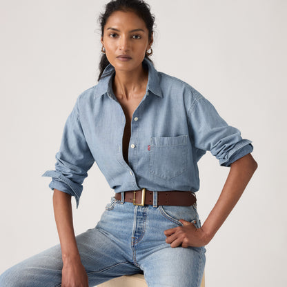 Thumbnail 1 - Levi's® Women's Harlie Boyfriend Shirt - 001HM0021
