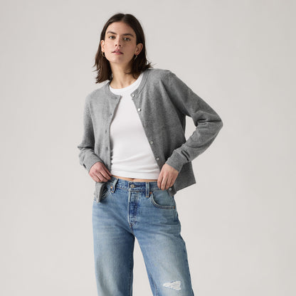 Thumbnail 2 - Levi's® Women's Supersoft Crewneck Cardigan - 0037P0001